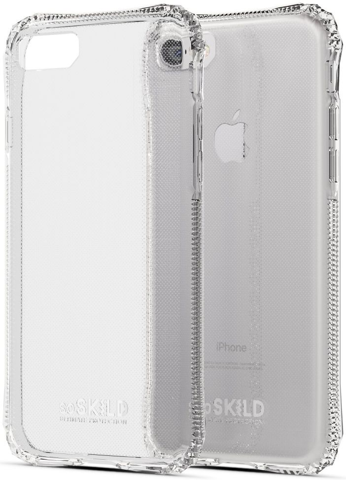 SoSkild iPhone 8 / 7 Transparant Hoesje Absorb Impact Backcover afbeelding 4