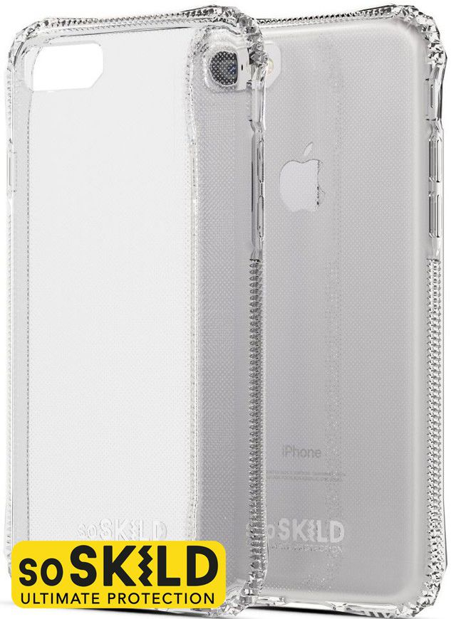 SoSkild iPhone 8 / 7 Transparant Hoesje Absorb Impact Backcover afbeelding 1