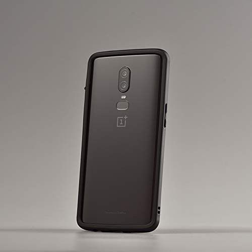 OnePlus 6 Backcover Hoesje Zwart afbeelding 2