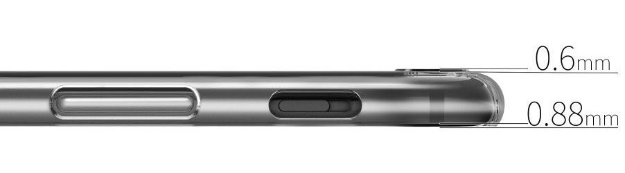 OnePlus 6 Hybrid Armor TPU Hoesje Back Cover Transparant afbeelding 9