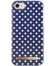 iDeal of Sweden iPhone SE 2020 Fashion Hoesje Blue Polka Dots