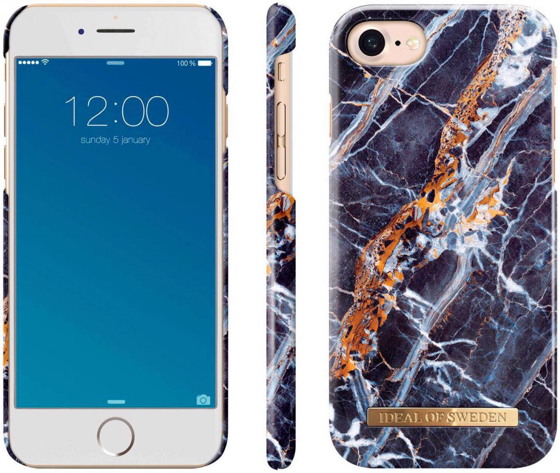 iDeal of Sweden iPhone 8 / 7 / 6(s) Fashion Hoesje Midnight Blue afbeelding 2