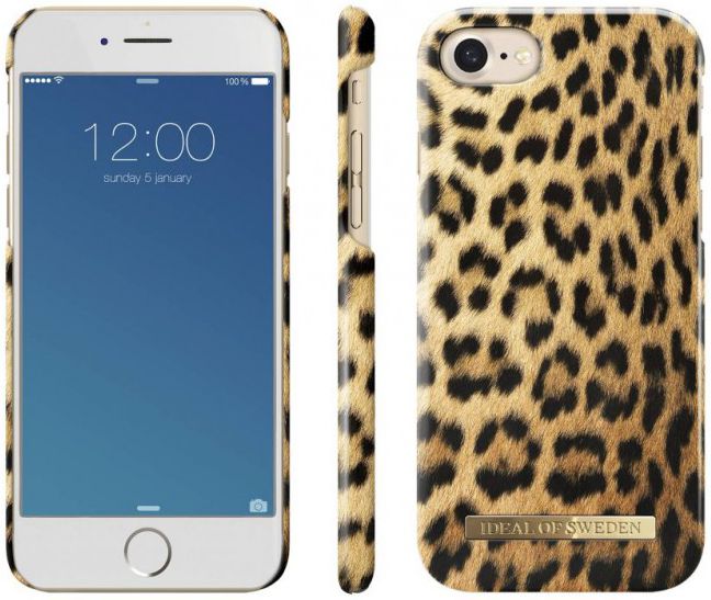 iDeal of Sweden iPhone SE 2020 Fashion Hoesje Wild Leopard afbeelding 2