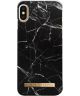 iDeal of Sweden iPhone XS / X Fashion Hoesje Black Marble