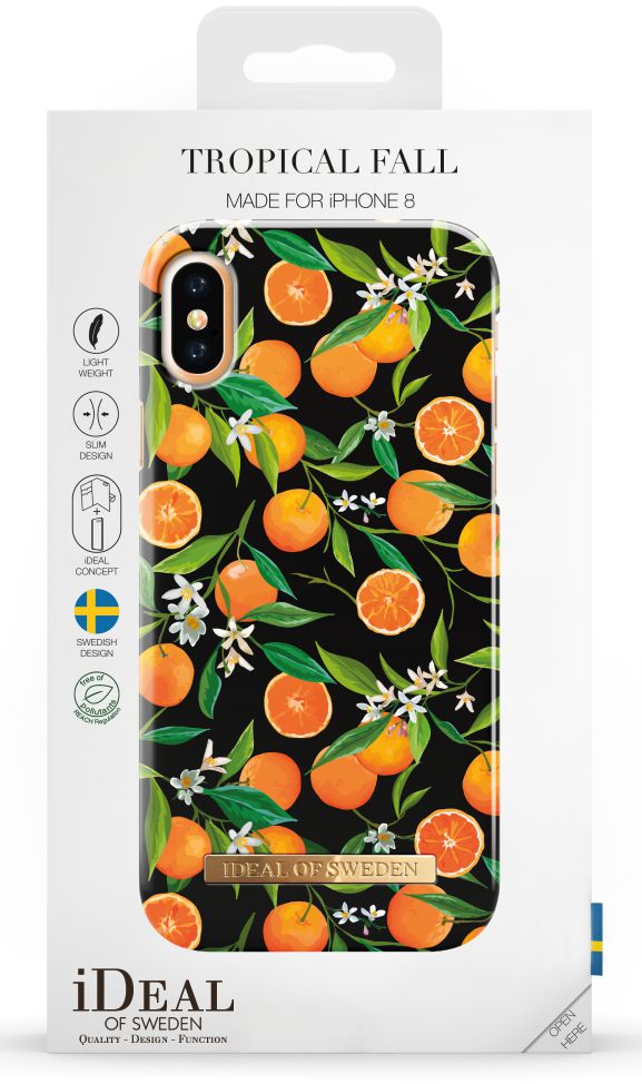 iDeal of Sweden Fashion Back Case Tropical Fall Apple iPhone X / XS afbeelding 3