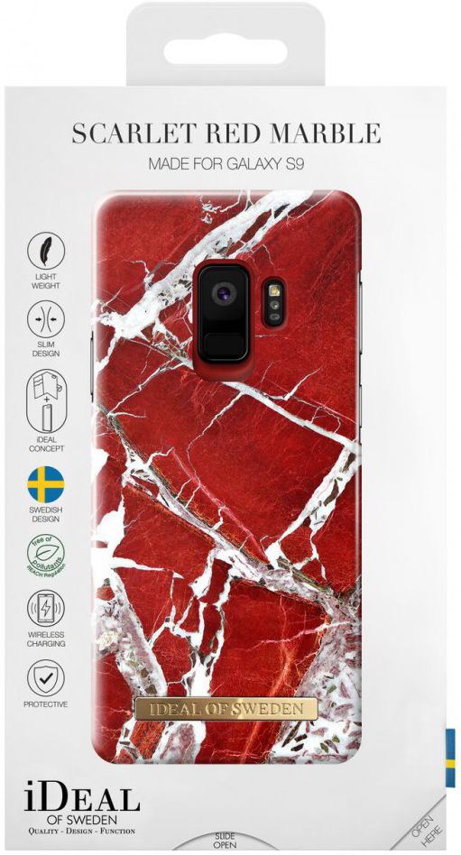 iDeal of Sweden Samsung Galaxy S9 Fashion Hoesje Scarlet Red afbeelding 4