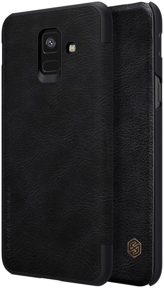 Nillkin Qin Series Flip Hoesje Samsung Galaxy A6 Zwart afbeelding 2