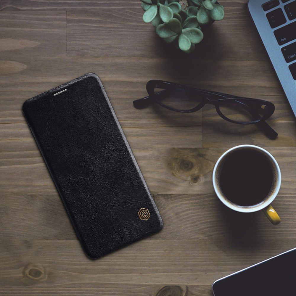 Nillkin Qin Series Flip Hoesje Samsung Galaxy A6 Zwart afbeelding 7