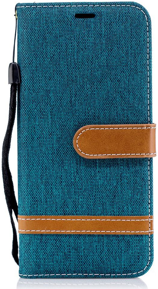 Samsung Galaxy A6 Portemonnee Hoesje Groen afbeelding 1