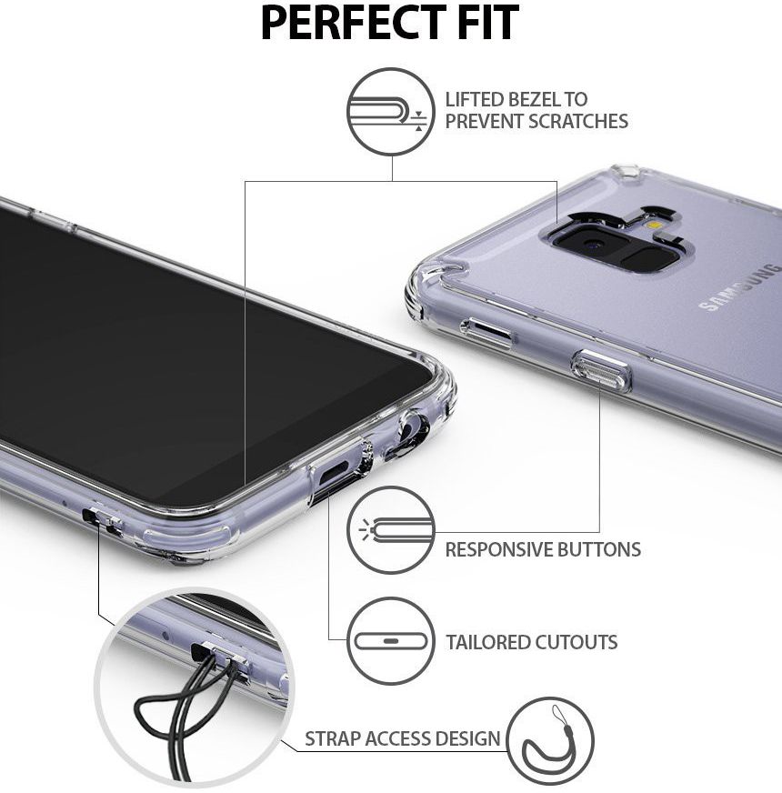 Ringke Fusion Samsung Galaxy A6 2018 Hoesje Doorzichtig Clear afbeelding 3