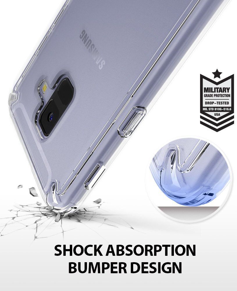 Ringke Fusion Samsung Galaxy A6 2018 Hoesje Doorzichtig Clear afbeelding 4