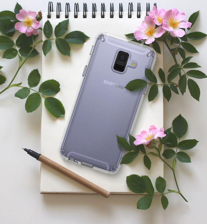 Ringke Fusion Samsung Galaxy A6 2018 Hoesje Doorzichtig Clear afbeelding 7