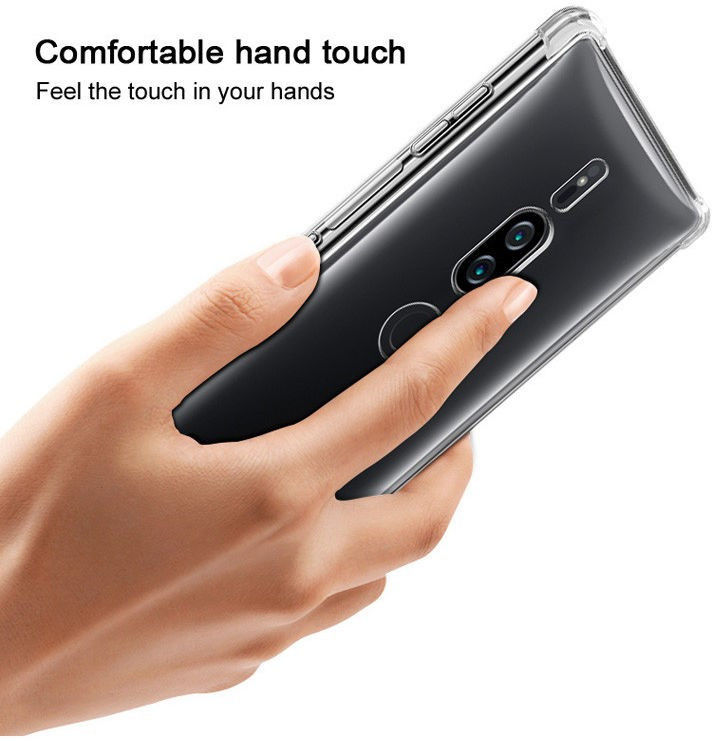 IMAK Sony Xperia XZ2 Premium Hoesje met Screenprotector Metaal Zwart afbeelding 6
