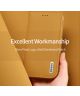 Dux Ducis Luxe Book Case Samsung Galaxy S9 Hoesje Echt Leer Khaki
