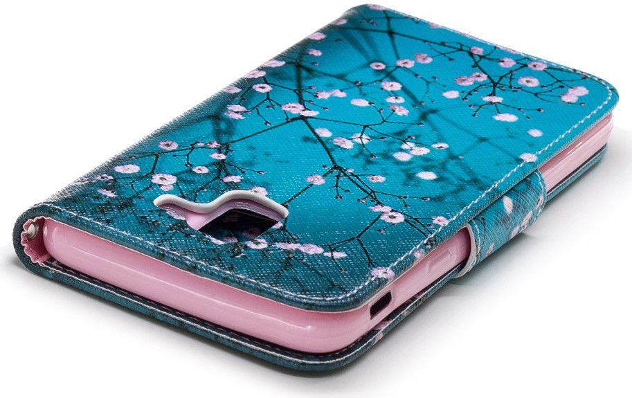 Samsung Galaxy J6 (2018) Lederen Portemonnee Hoesje Pink Flowers afbeelding 10