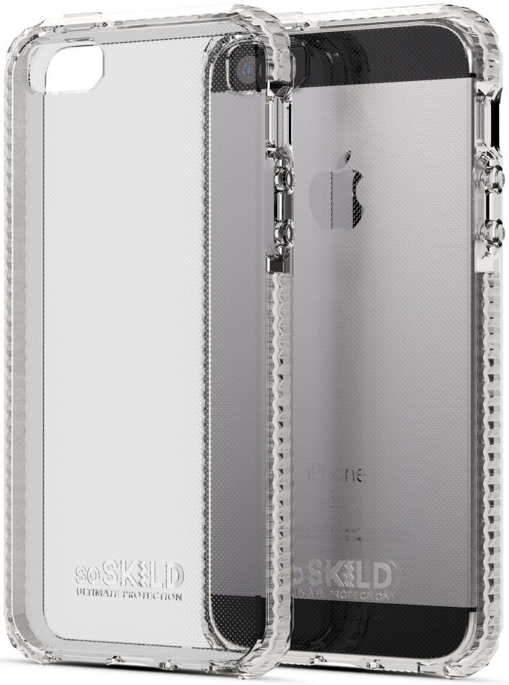 SoSkild iPhone 5/5S/SE Transparant Hoesje Defend Impact Backcover afbeelding 4