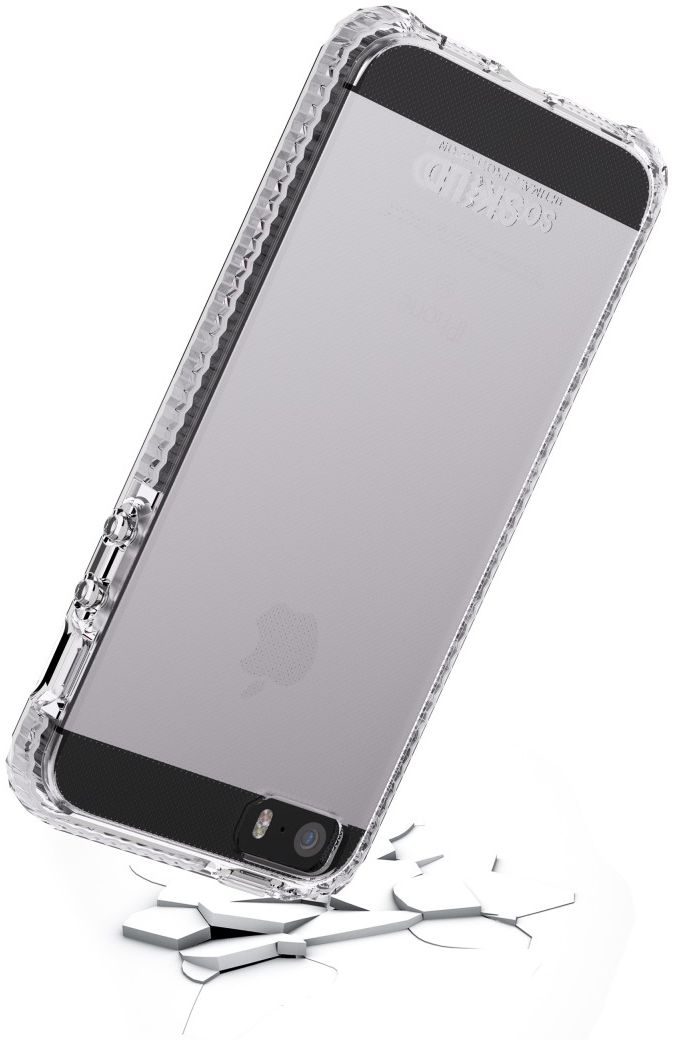 SoSkild iPhone 5/5S/SE Transparant Hoesje Defend Impact Backcover afbeelding 5
