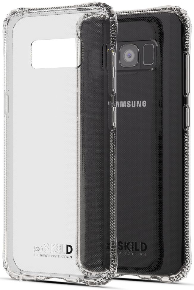 SoSkild Galaxy S8 Transparant Hoesje Absorb Impact Backcover afbeelding 4