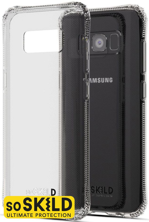 SoSkild Galaxy S8 Transparant Hoesje Absorb Impact Backcover afbeelding 1