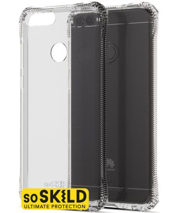 SoSkild Huawei P Smart Transparant Hoesje Absorb Impact Backcover Hoesjes
