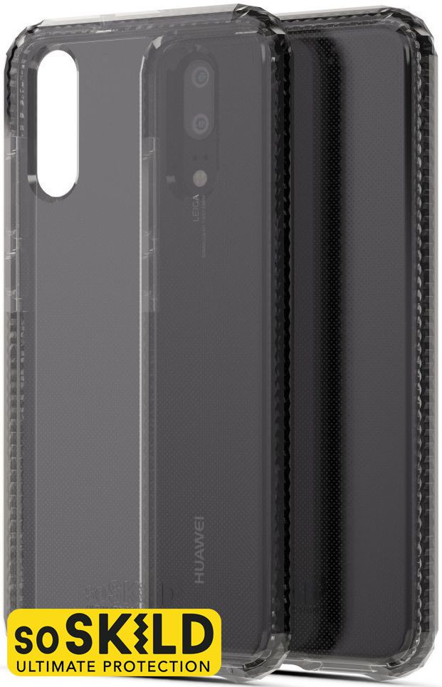 SoSkild Huawei P20 Grijs Hoesje Defend Heavy Impact Backcover afbeelding 1