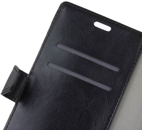 Samsung Galaxy J6 (2018) Crazy Horse Portemonnee Hoesje Zwart afbeelding 8