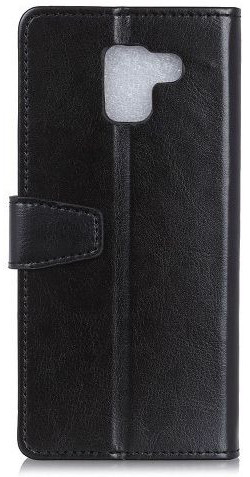 Samsung Galaxy J6 (2018) Crazy Horse Portemonnee Hoesje Zwart afbeelding 9