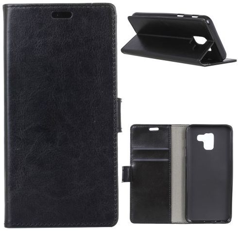 Samsung Galaxy J6 (2018) Crazy Horse Portemonnee Hoesje Zwart afbeelding 11