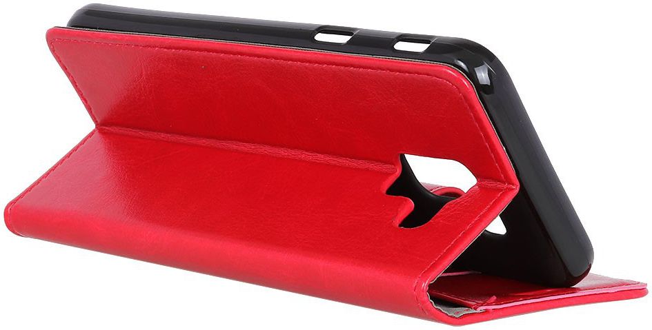 Samsung Galaxy J6 (2018) Crazy Horse Portemonnee Hoesje Rood afbeelding 9