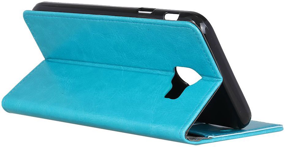 Samsung Galaxy J6 (2018) Crazy Horse Portemonnee Hoesje Blauw afbeelding 10