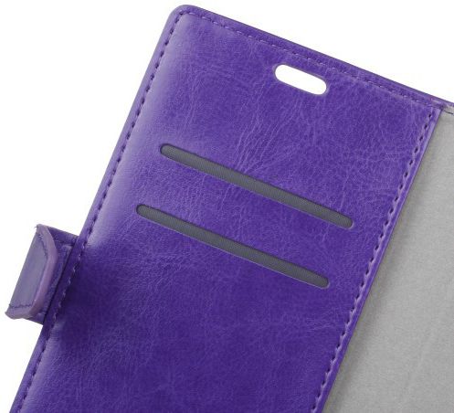 Samsung Galaxy J6 (2018) Crazy Horse Portemonnee Hoesje Paars afbeelding 9