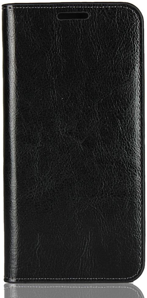 Samsung Galaxy A6 Crazy Horse Leren Portemonnee Hoesje Zwart afbeelding 5