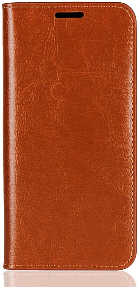 Samsung Galaxy A6 Crazy Horse Leren Portemonnee Hoesje Bruin afbeelding 6