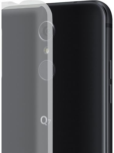 LG Q7 Hoesje Dun TPU Transparant afbeelding 3