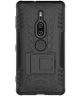 Sony Xperia XZ2 Premium Hybride Kickstand Hoesje Zwart