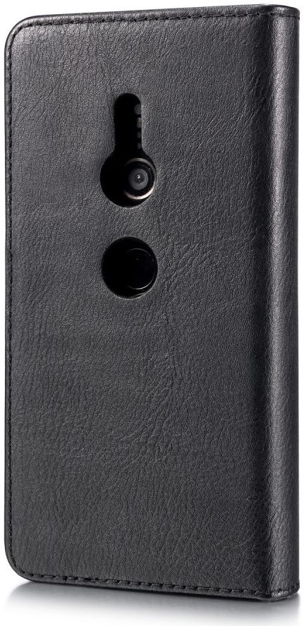 Sony Xperia XZ2 Leren Portemonnee Hoesje Zwart afbeelding 11