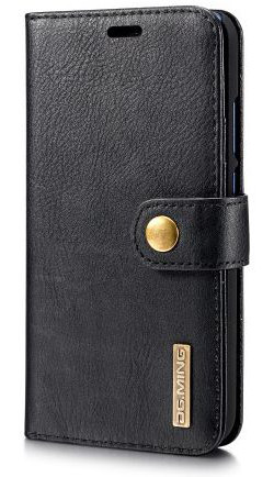 Huawei P20 Lite Leren Portemonnee Hoesje Zwart afbeelding 11