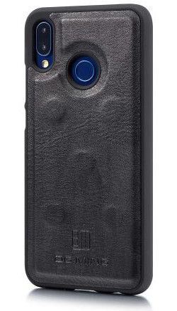 Huawei P20 Lite Leren Portemonnee Hoesje Zwart afbeelding 7