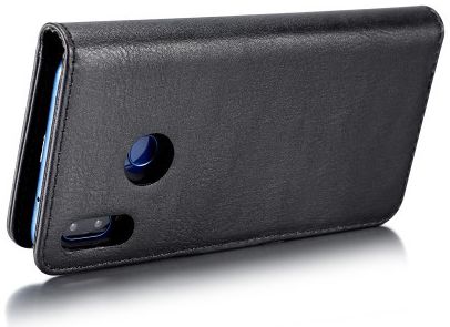 Huawei P20 Lite Leren Portemonnee Hoesje Zwart afbeelding 9