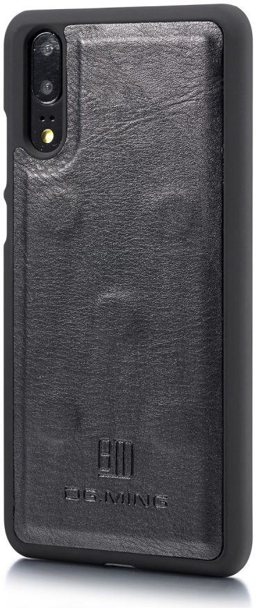 Huawei P20 Leren Portemonnee Hoesje Zwart afbeelding 15