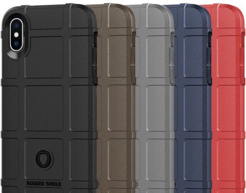 Apple iPhone X Rugged Armor Hoesje Zwart afbeelding 7