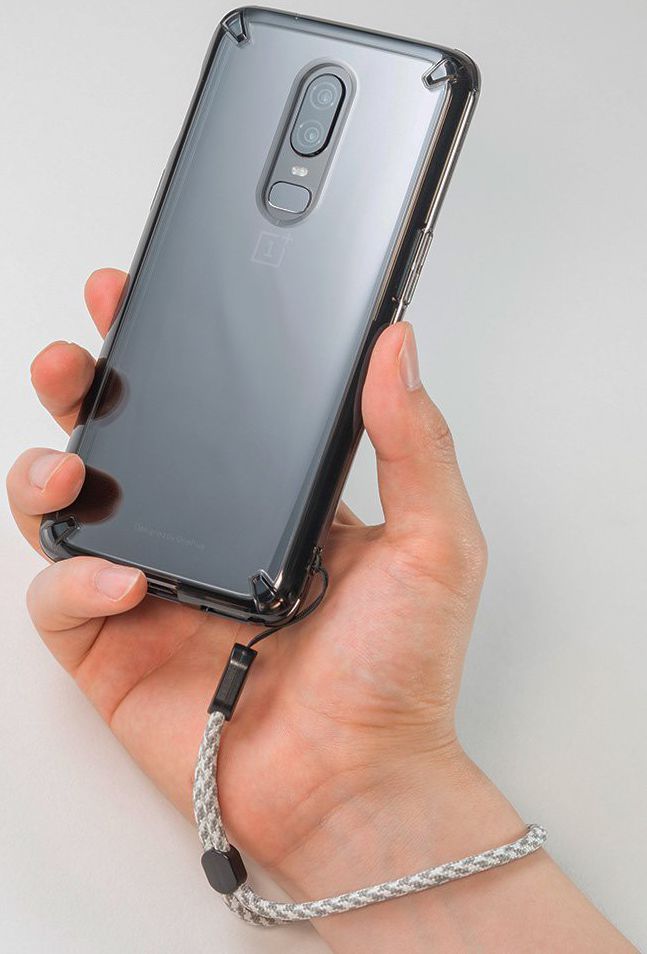 Ringke OnePlus 6 Fusion Hoesje Smoke Black afbeelding 8