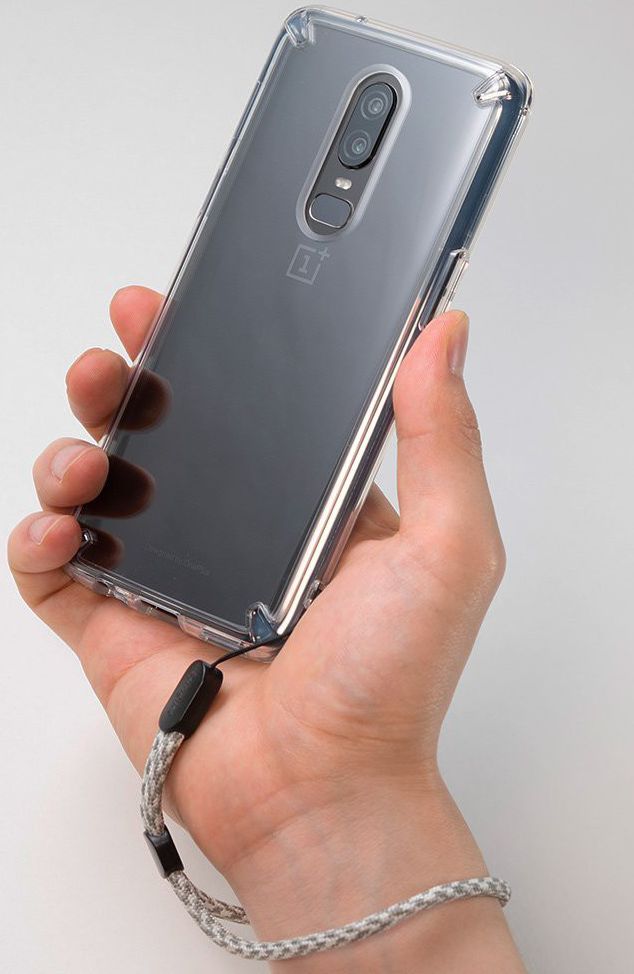 OnePlus 6 Ringke Fusion Hoesje Transparant afbeelding 6