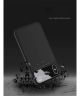 iPhone X TPU met Tempered Glass Hoesje Zwart