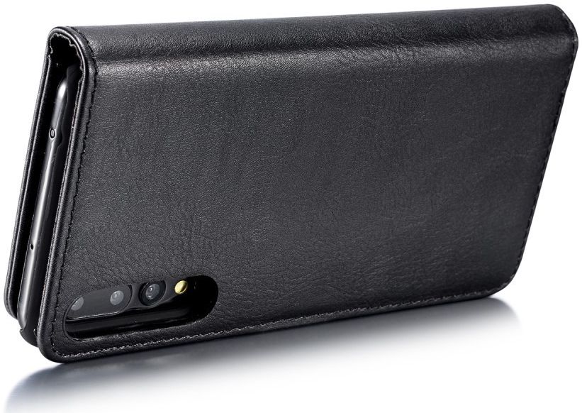 Huawei P20 Pro Echt Leren Portemonnee Hoesje Zwart afbeelding 11