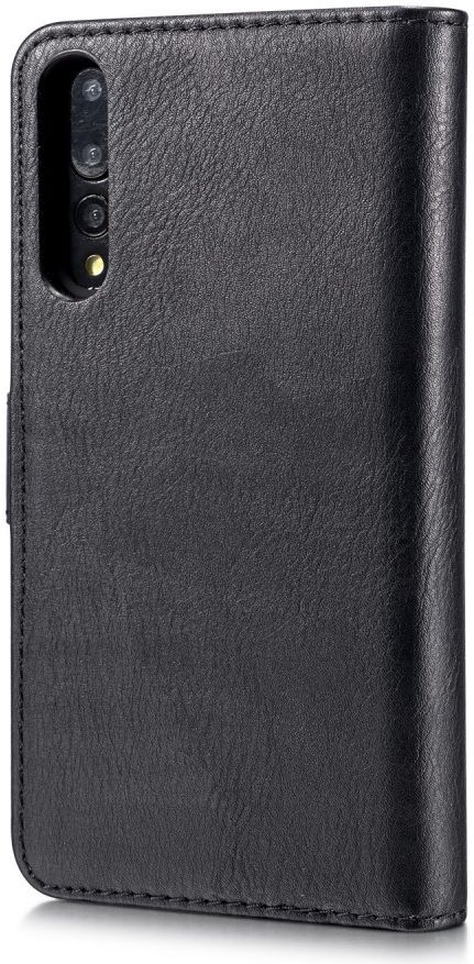 Huawei P20 Pro Echt Leren Portemonnee Hoesje Zwart afbeelding 6