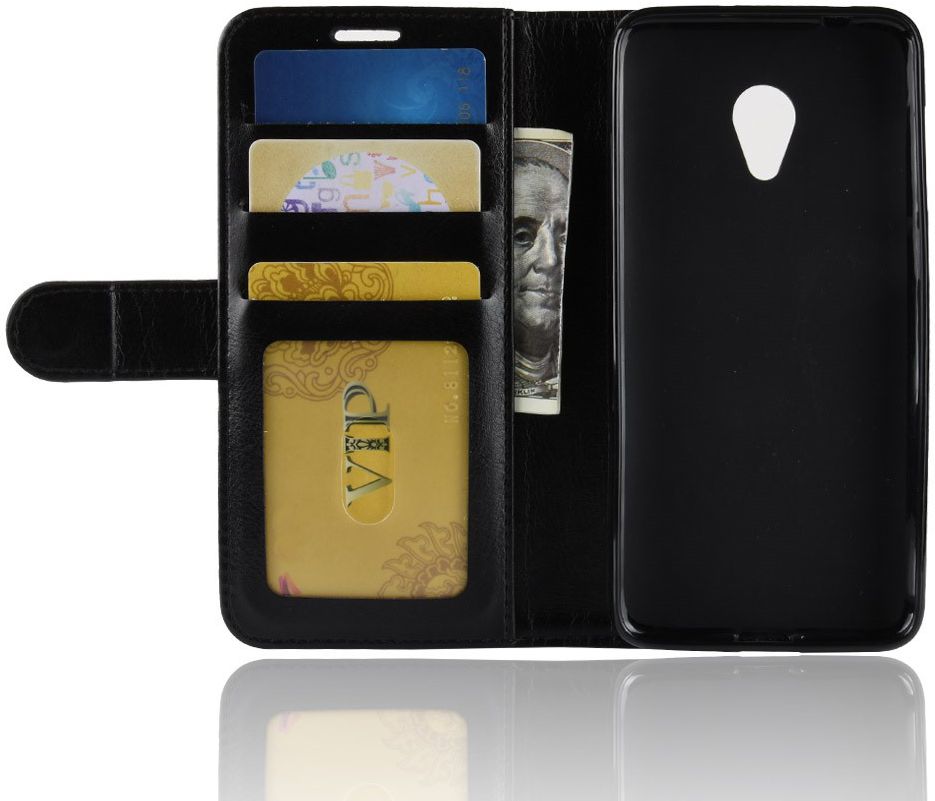 Alcatel 1X Portemonnee Hoesje Zwart afbeelding 7