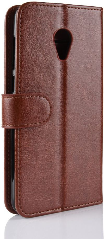 Alcatel 1X Portemonnee Hoesje Bruin afbeelding 6