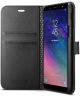 Spigen Wallet S Book Case Samsung Galaxy A6 Zwart