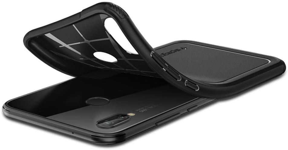 Spigen Marked Amor Case Huawei P20 Lite Zwart afbeelding 2
